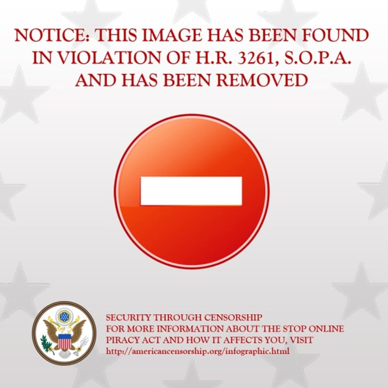 Protesto contra SOPA